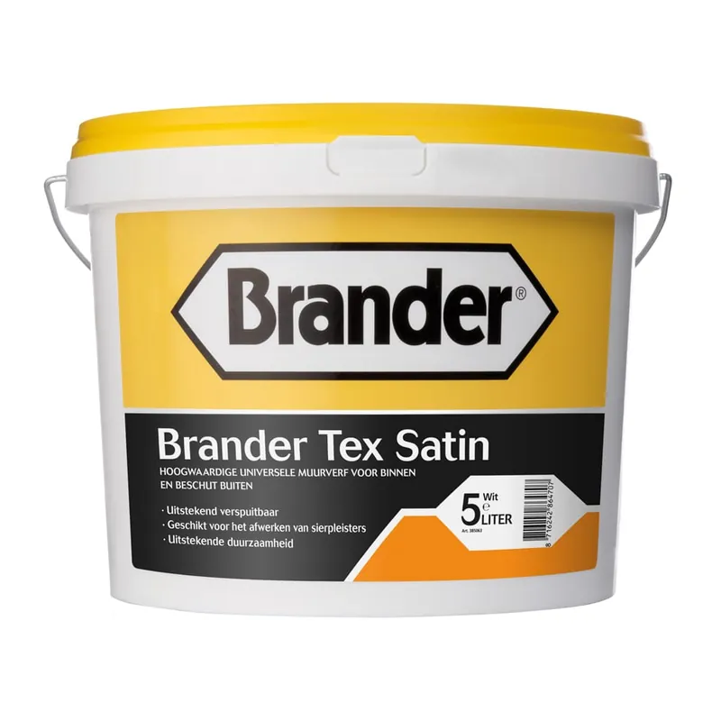 BranderBrander Tex Satin muurverf wit