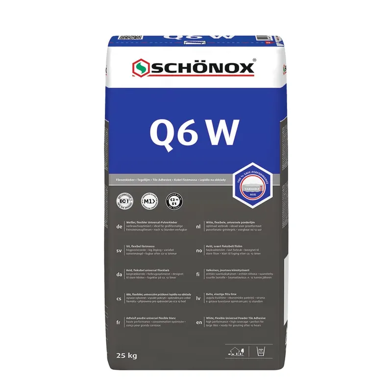 SchonoxSchonox Q6W poedertegellijm
