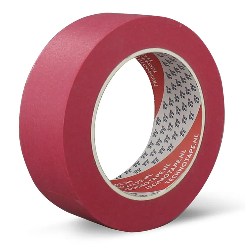 TechnotapeMaskingtape rood washi extra strong