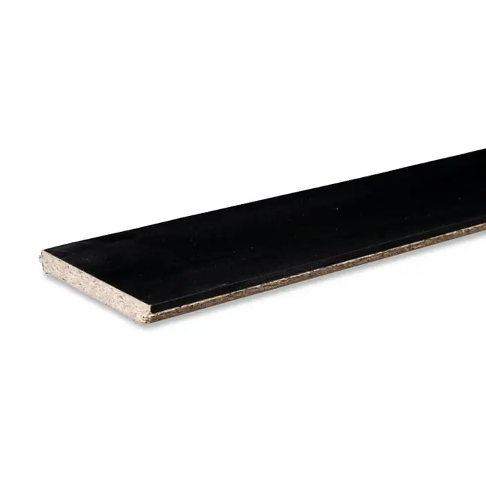 BribusVoorzetplint 17x52cm 16mm zwart FSC