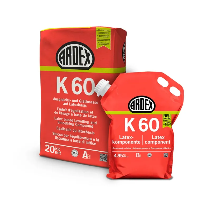 ArdexArdex K60 egalisatie op latexbasis