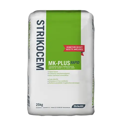 StrikocemStrikocem MK+ rapid kalk-cement pleister