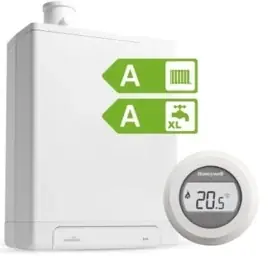 Intergas HRE 36/30A CW5 Kombi Kompakt RF2 (A-label) + Honeywell Round On/Off T87G1006