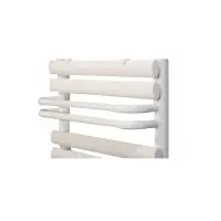 CIGA Designradiator GZTE 450-900 856W RAL9016 Handdoekradiator