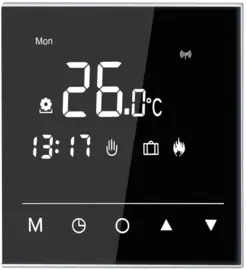 Titan HR1608 Digitale Vloerverwarming Thermostaat Programmeerbaar Touchscreen WIFI