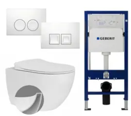 Geberit UP100 Inbouwreservoirset FE322 Rimless