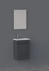 Titan Gloss Dark Antra Fonteinmeubelset 42cm x 24cm