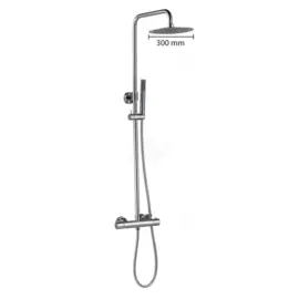 Best Design Paris-300 Thermostatische Regendouche-Opbouwset 4010500
