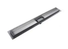 Titan 150DF RVS Drain / Douchegoot 150 cm + Flens (BODY) Onder-uitlaat
