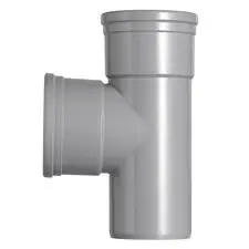 Martens PVC T-stuk 90° Ø160-160 Manchet 2XMM 53369