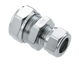 Bonfix Verloopsok 22x15mm Knel Vernikkeld 82533AN
