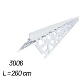 RS PVC 3006-260 Hoekbeschermer PVC 6 mm