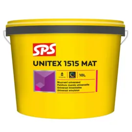 SPS Unitex Muurverf 1515 10 L WIT