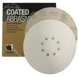 Indasa P80 Rhynogrip White Line Schuurschijf Ø225-H8 (50x)