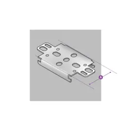 Inschuifclip, doos 100 stuks HIC7008