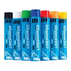 OX Pro Permanent Line Marker Spray - Black - 750ml OX-T022607