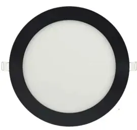 Horoz Slim 18W LED Inbouw ROND BLACK 2700K