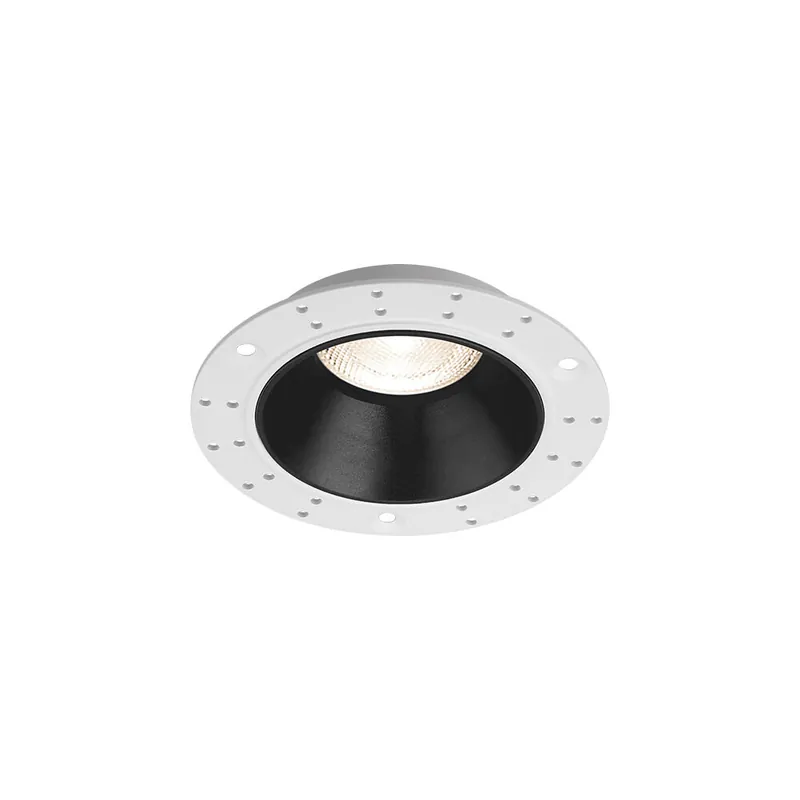 Braytron GATA TR-2 Rond GU10 Wit-Zwart Spotlight