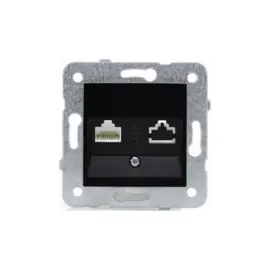 Viko Data Cat6e inbouwdoos + plaat 92105578