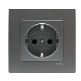 Viko WCD enkel met RA Novella Fume 93000408