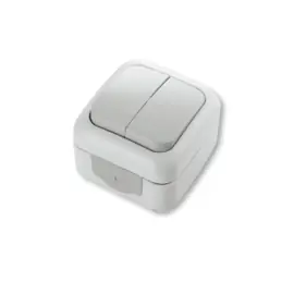 Viko Serieschakelaar Palmiye Grijs 90555502