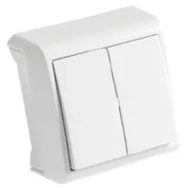 Viko Serieschakelaar Opbouw Vera Wit 90681002