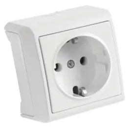 Viko WCD enkel met RA Opbouw Vera Wit 90681008