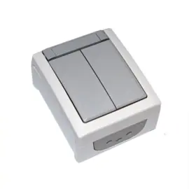 Viko Serieschakelaar Pacific Grijs Opbouw SWD 90591002