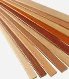 Unistrip 95 zilver 190 cm.