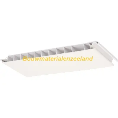 Florence buitenplafond paneel 250x16,5mm wit 600 cm. lang