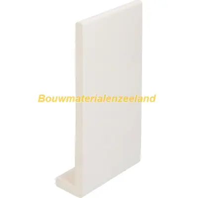 Hoekpaneel 400x35x9mm verkeerswit 600 cm. lang