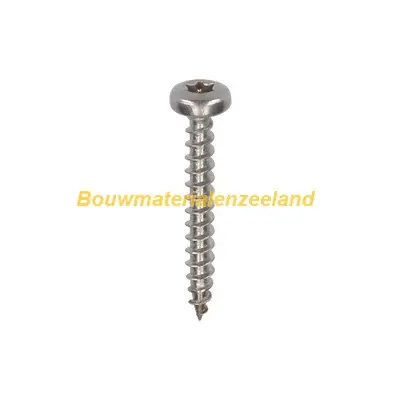 Keralit schroef 30mm rvs 200 stuks neutraal