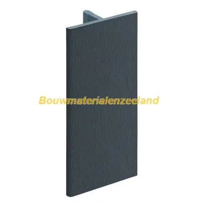 Verbindingprofiel Keralit monumentblauw classic nerf 400 cm. lang