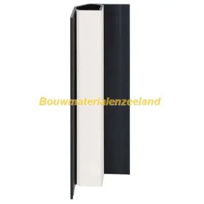 Keralit inwendig hoekprofiel wit classic nerf 400 cm. lang