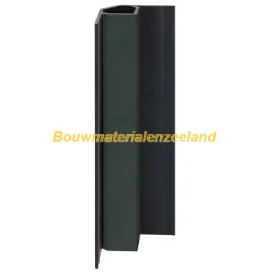 Keralit inwendig hoekprofiel timbergreen pure mat 400 cm. lang