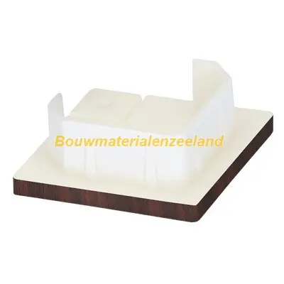 Keralit eindkap voor 2827/2828 mahonie classic nerf