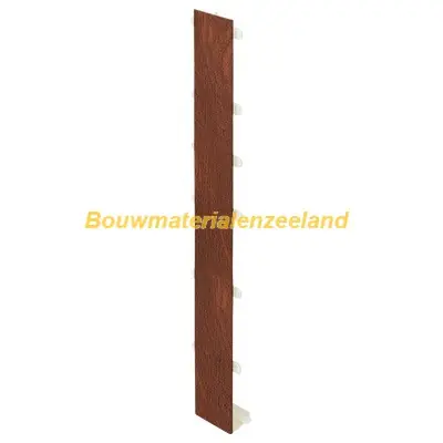 Tussenstuk 350mm Keralit dakrand golden oak classic nerf