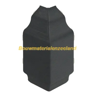 Hoekstuk trim/kraal sierlijst Keralit monumentgroen classic nerf