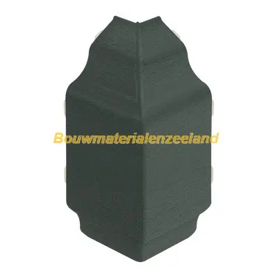 Hoekstuk trim/kraal sierlijst Keralit donkergroen classic nerf