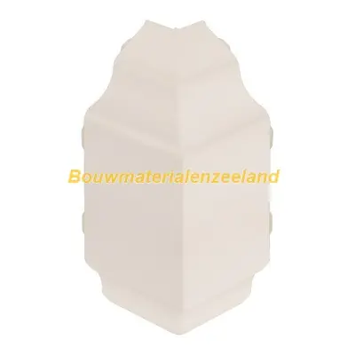Hoekstuk trim/kraal sierlijst Keralit creme classic nerf