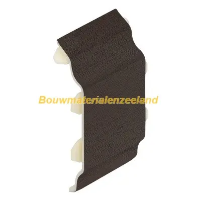 Tussenstuk trim/kraal sierlijst Keralit donkerbruin classic nerf
