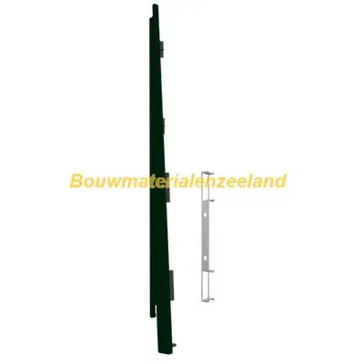 Eindkap+connector links voor 2817 (5st) monumentgroen classic nerf