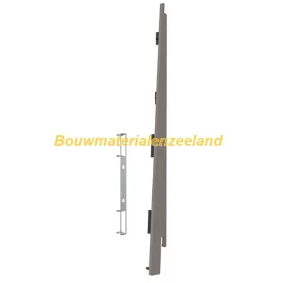 Eindkap+connector rechts voor 2817 (5st) vergrijsd ceder classic nerf