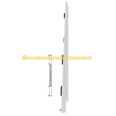 Eindkap+connector rechts voor 2817 (5st) snowwhite pure mat