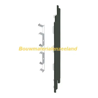 Eindkap+connector rechts voor 2819 (5st) donkergroen classic nerf
