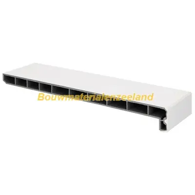 Lignodur Stone vensterbank 25cm wit 400 cm. lang