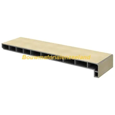 Lignodur Stone vensterbank 30cm travertin 300 cm. lang