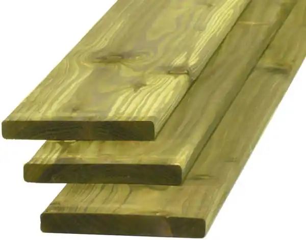 Woodvision Grenen geschaafde plank 1,5x14,0x360 cm