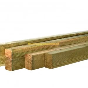 Woodvision Grenen geschaafde regel 1,9x7,0x180 cm