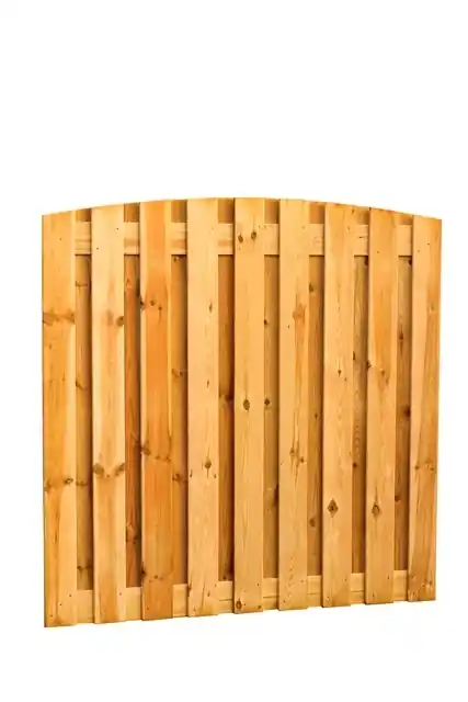 Woodvision Geschaafd plankenscherm grenen 19-planks 15 mm 180x180 cm, verticaal toog